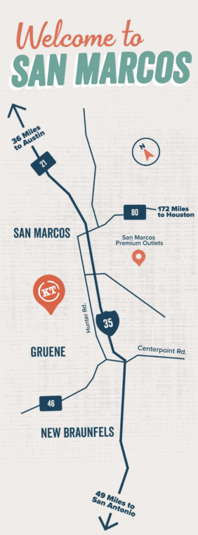 Welcome to San Marcos Map