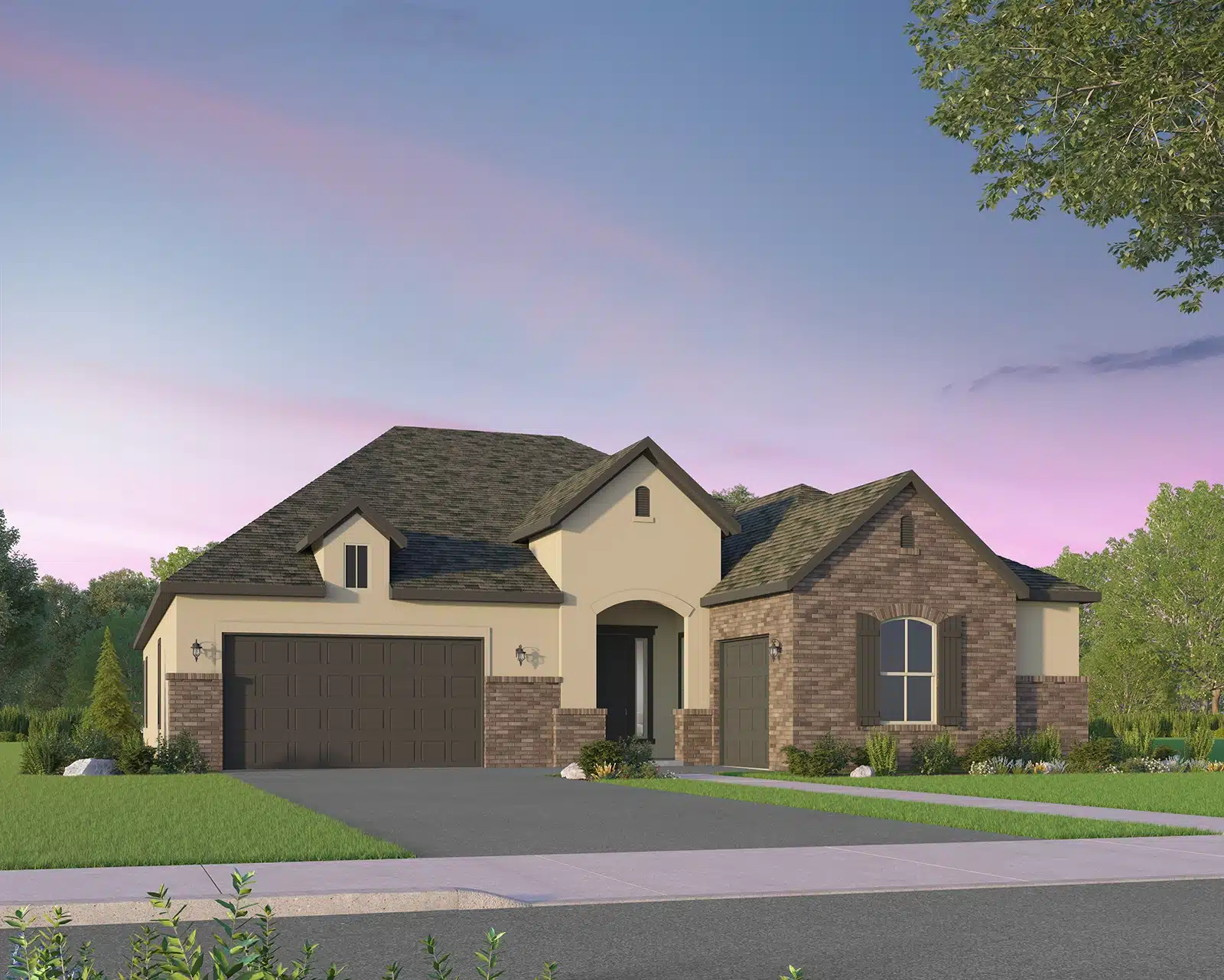 Exterior Rendering Champlain model