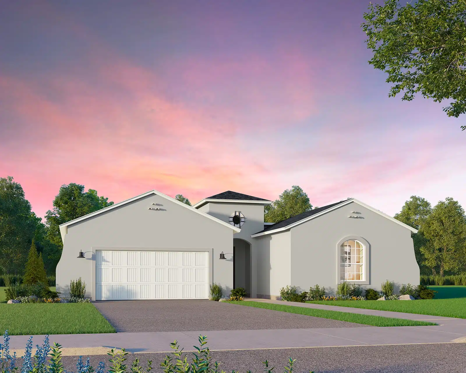 exterior rendering of trinity plan