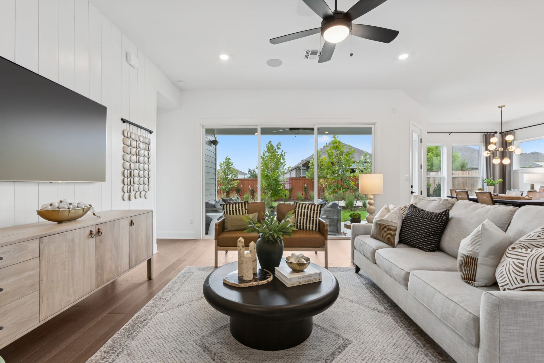 David Weekley living room image