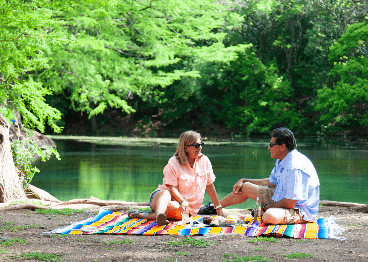 Couple on a picnic