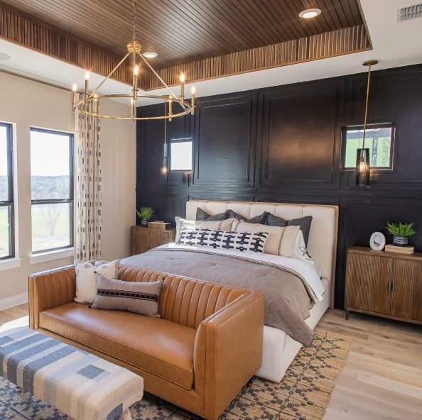 Kissing Tree Model Home Bedroom