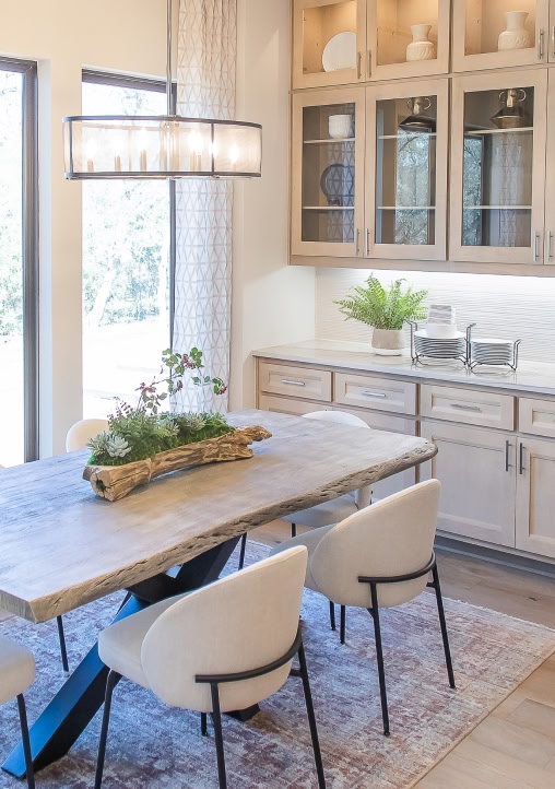 Interior of model home