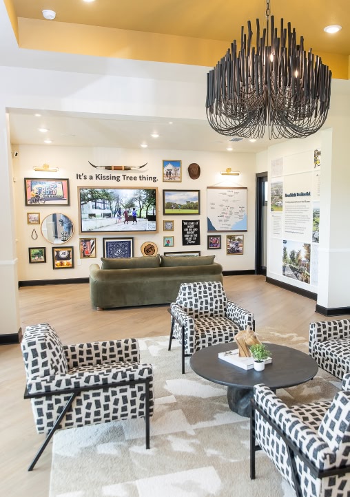 interior of welcome center