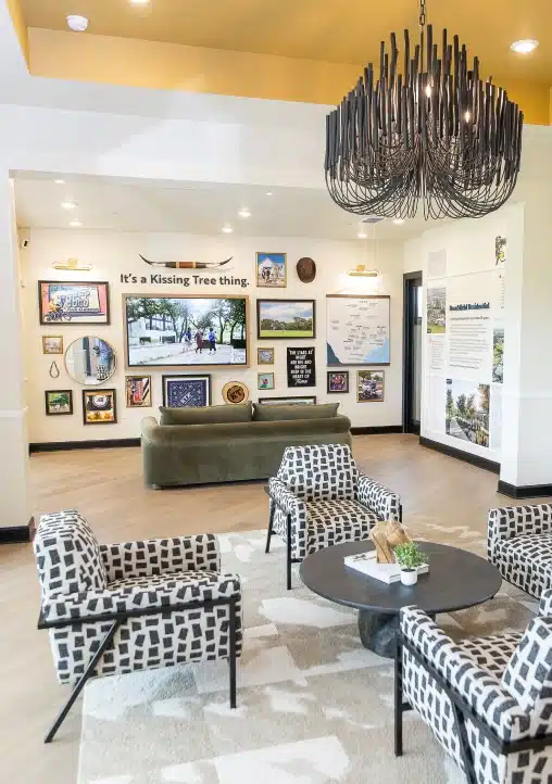 interior of welcome center