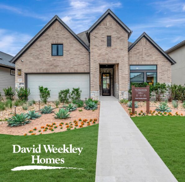image of david weekley homes model at kissing tree