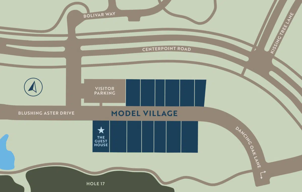 model village map