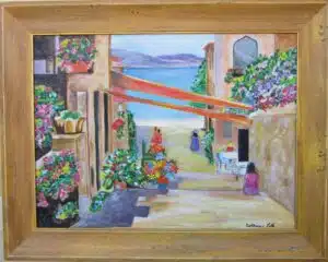 Painting by Catherine Lotz